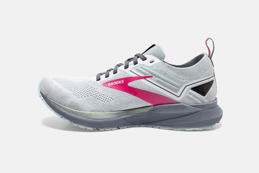 Brooks Ricochet 3 Road Löparskor Dam - Vita/Rosa - 6428-NCDBA